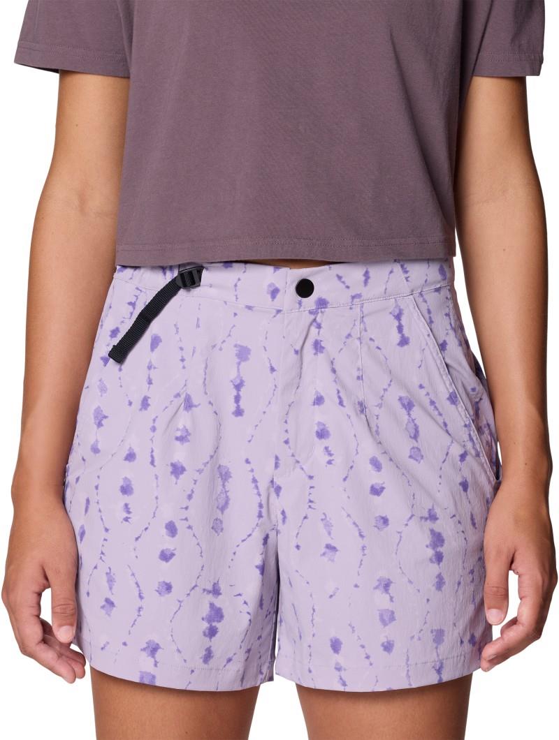 Peak Rambler Shorts, 5" Inseam - Womens - atmospheric cascade print 1
