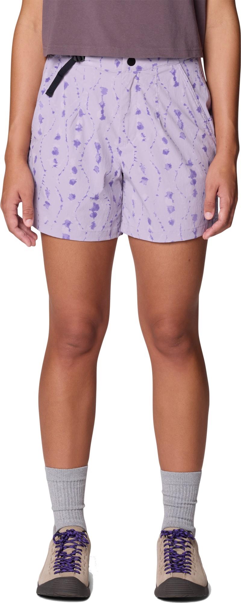 Peak Rambler Shorts, 5" Inseam - Womens - atmospheric cascade print 1