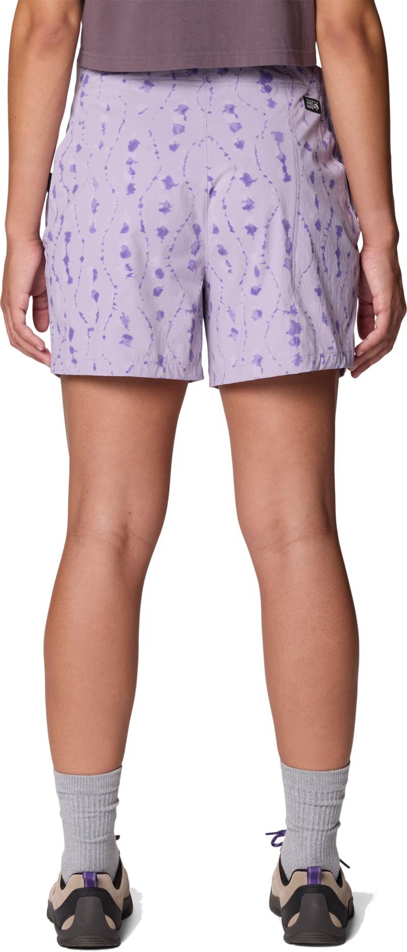 Peak Rambler Shorts, 5" Inseam - Womens - atmospheric cascade print 1
