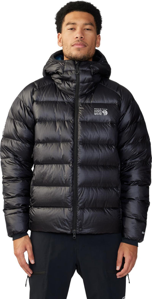 Phantom Alpine Down Hooded Jacket - Mens - Black 1