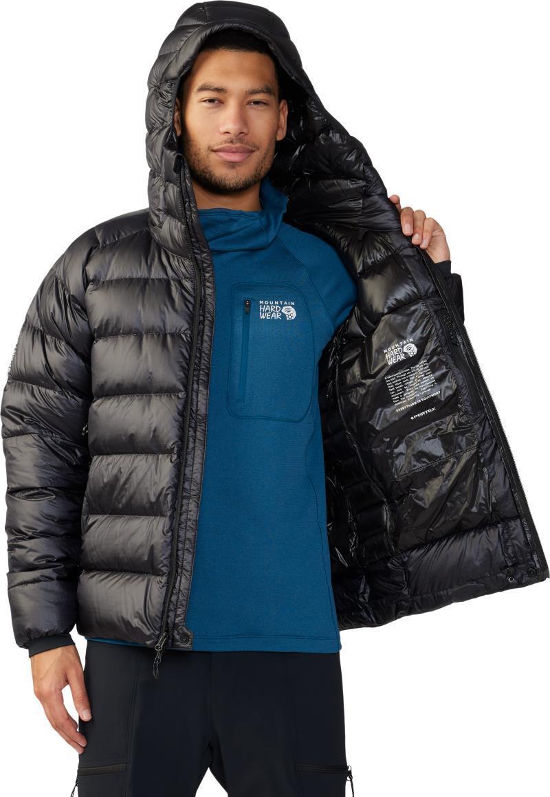 Phantom Alpine Down Hooded Jacket - Mens - Black 5