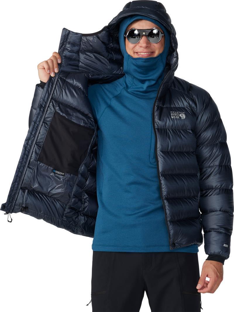 Phantom Alpine Down Hooded Jacket - Mens - Blue Slate 5