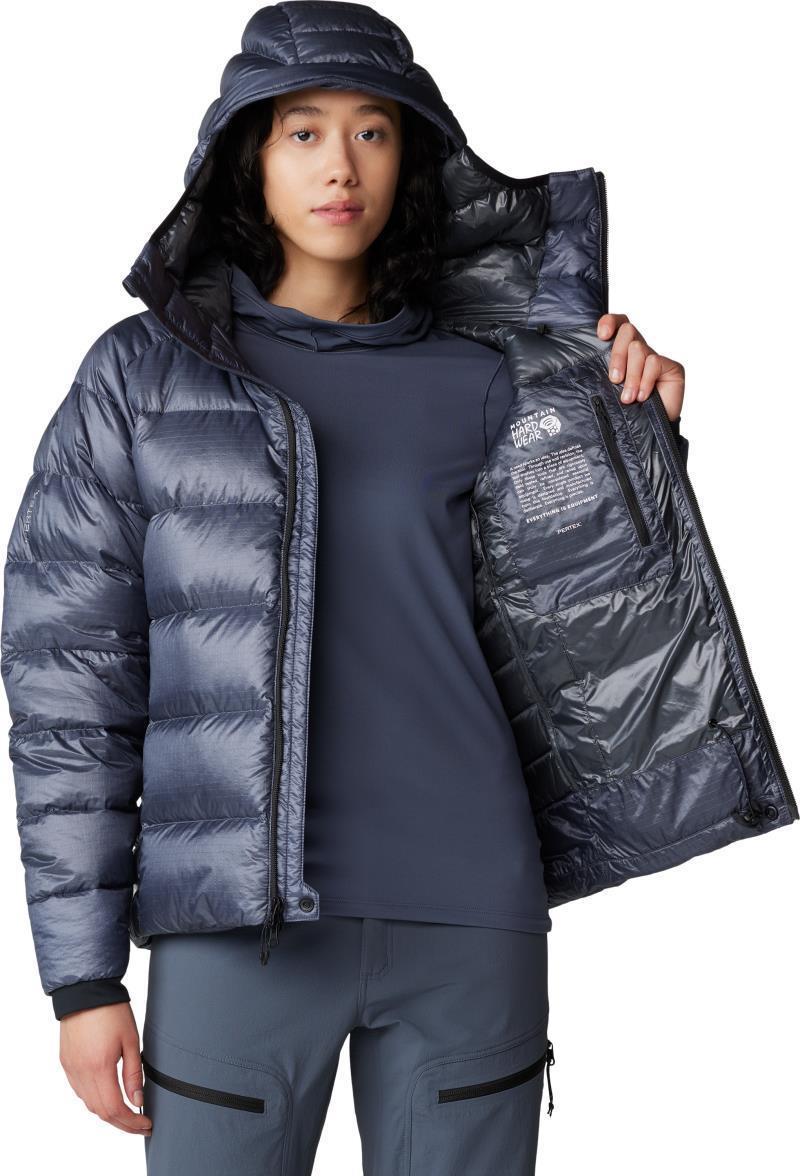Phantom Alpine Down Hooded Jacket - Womens - Blue Slate 9