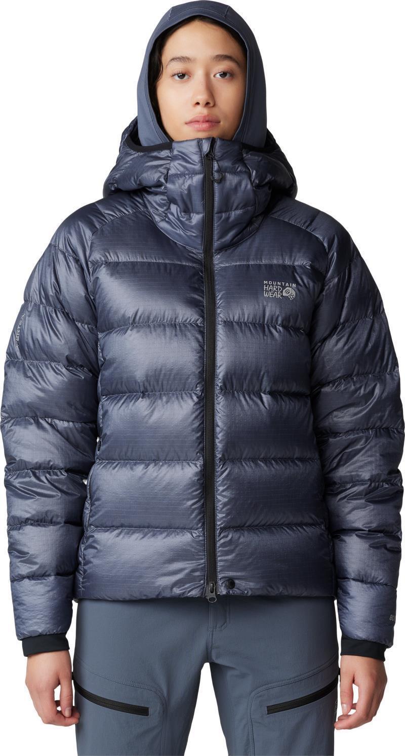 Phantom Alpine Down Hooded Jacket - Womens - Blue Slate 12