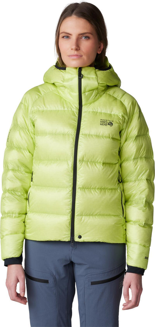 Phantom Alpine Down Hooded Jacket - Womens - Citron Glow 12