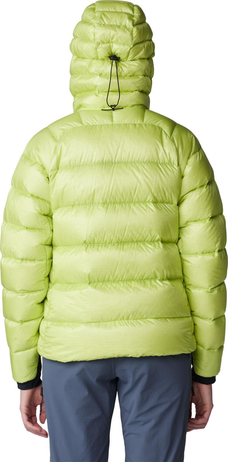 Phantom Alpine Down Hooded Jacket - Womens - Citron Glow 2
