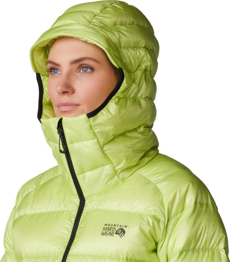 Phantom Alpine Down Hooded Jacket - Womens - Citron Glow 4