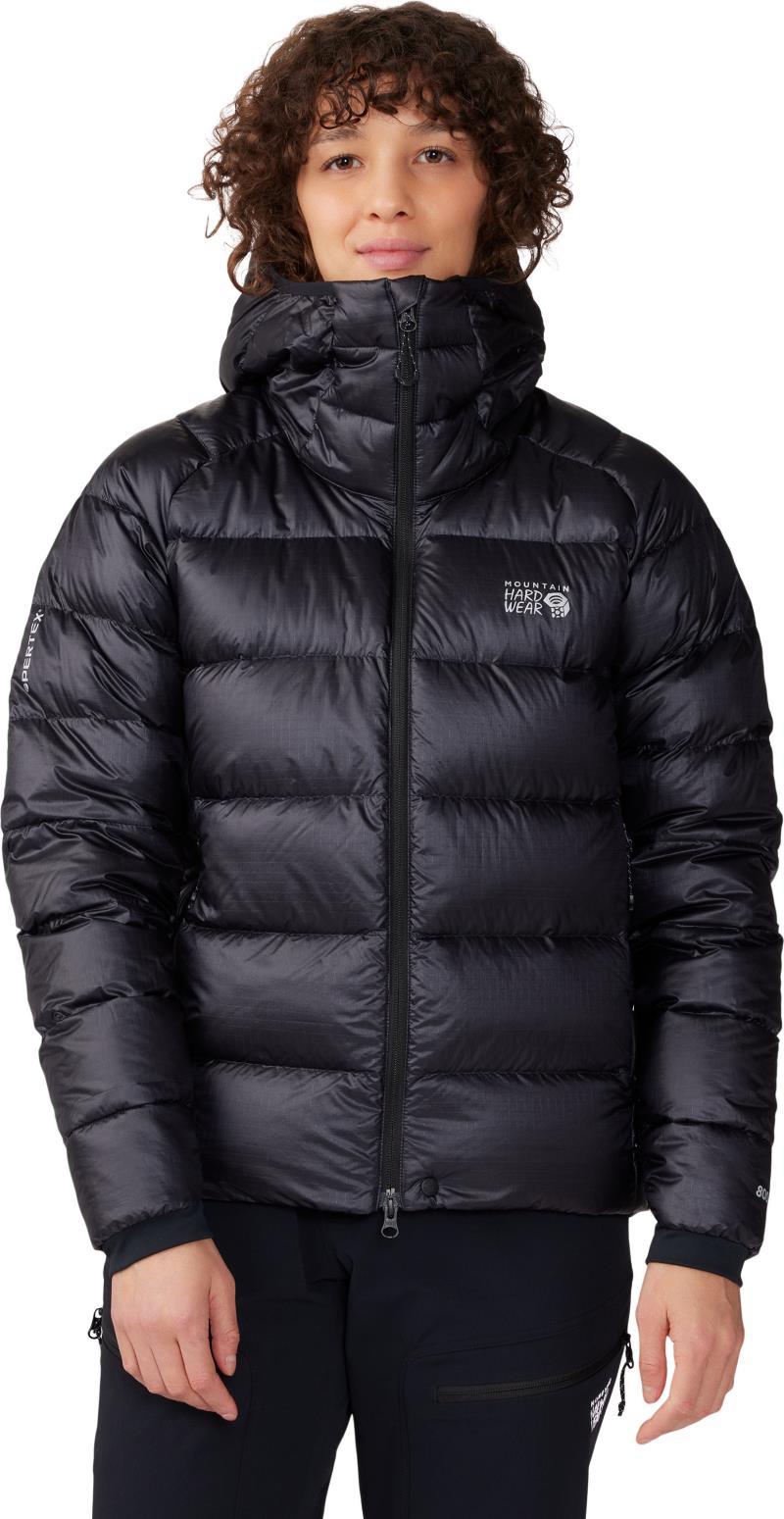 Phantom Alpine Down Hooded Jacket - Womens - black 1