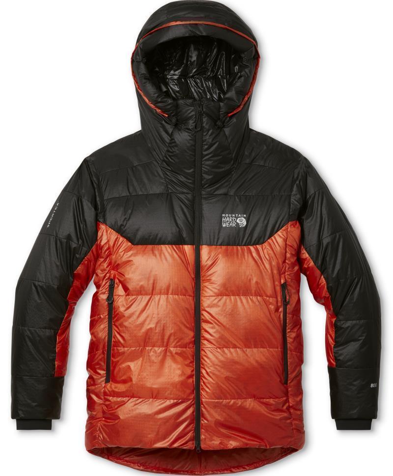 Phantom Belay Down Parka - Mens - State Orange / Black 1