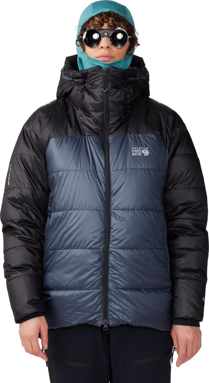 Phantom Belay Down Parka - Womens - Blue Slate / Black 2
