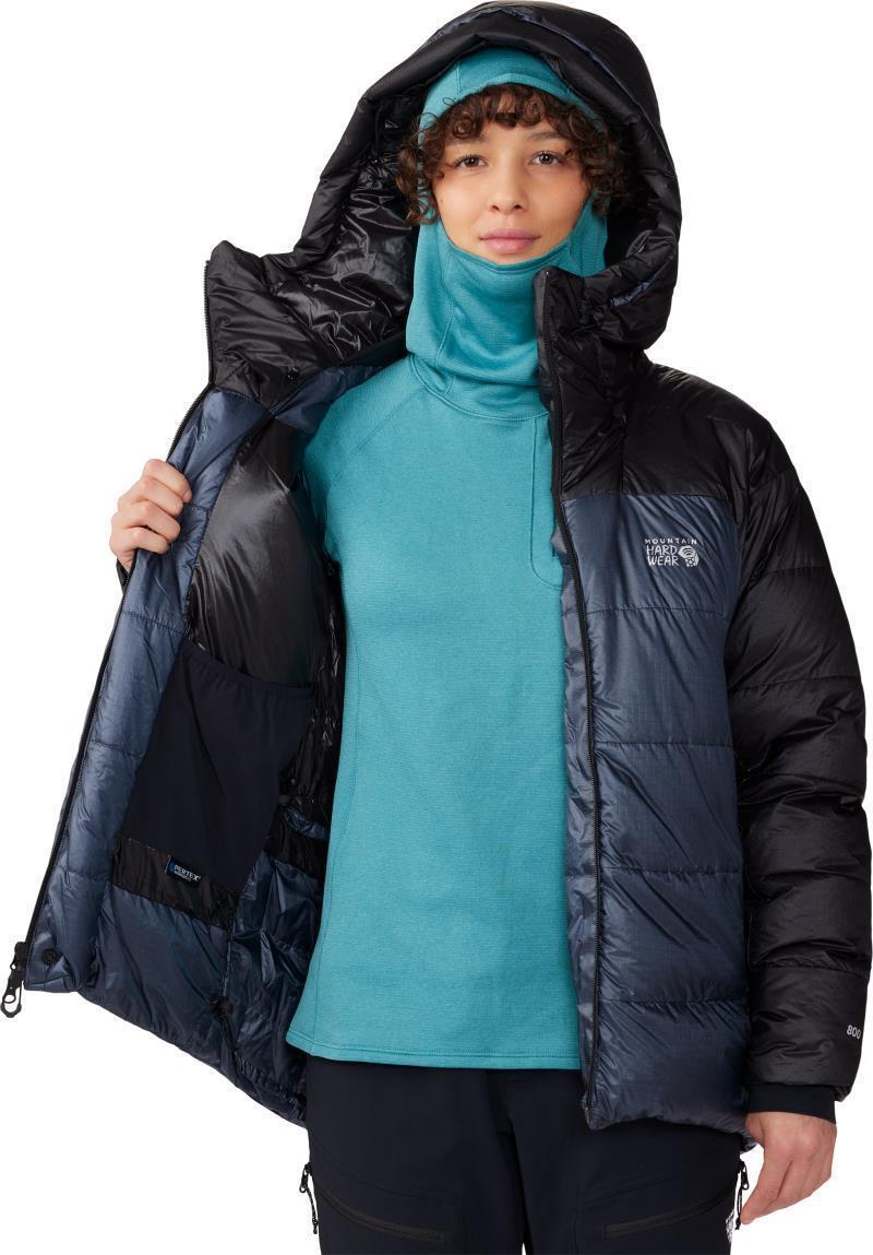 Phantom Belay Down Parka - Womens - Blue Slate / Black 5