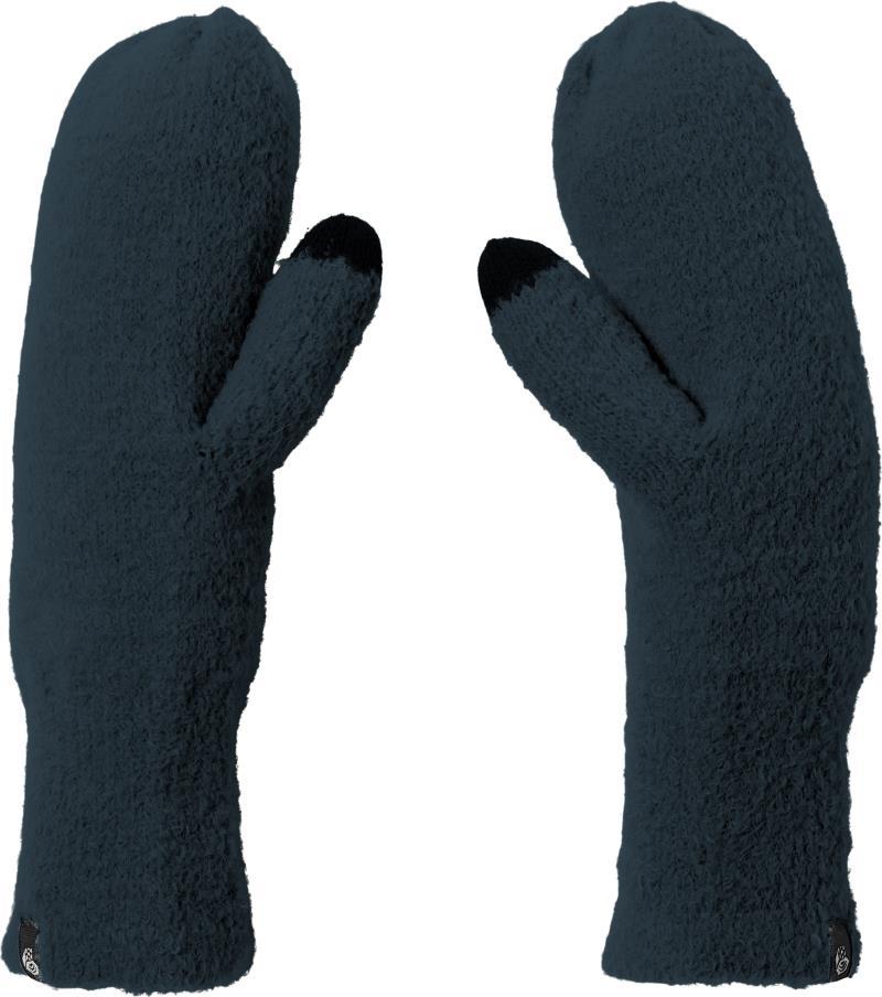 PlushKnit Mittens - Dark Marsh 1