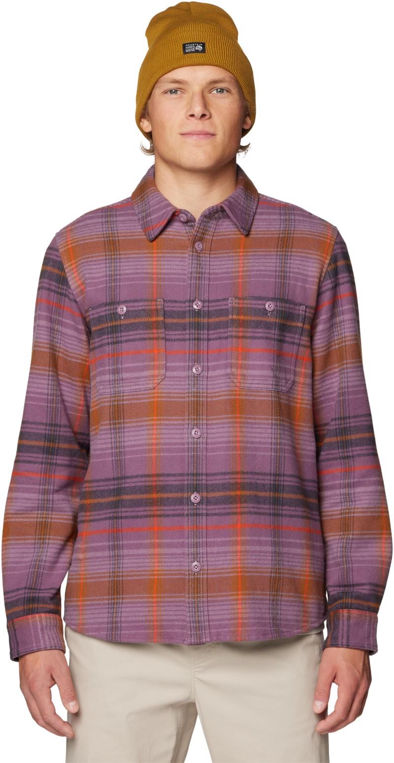 Plusher LS Flannel - Mens - dark daze wyoming plaid 1