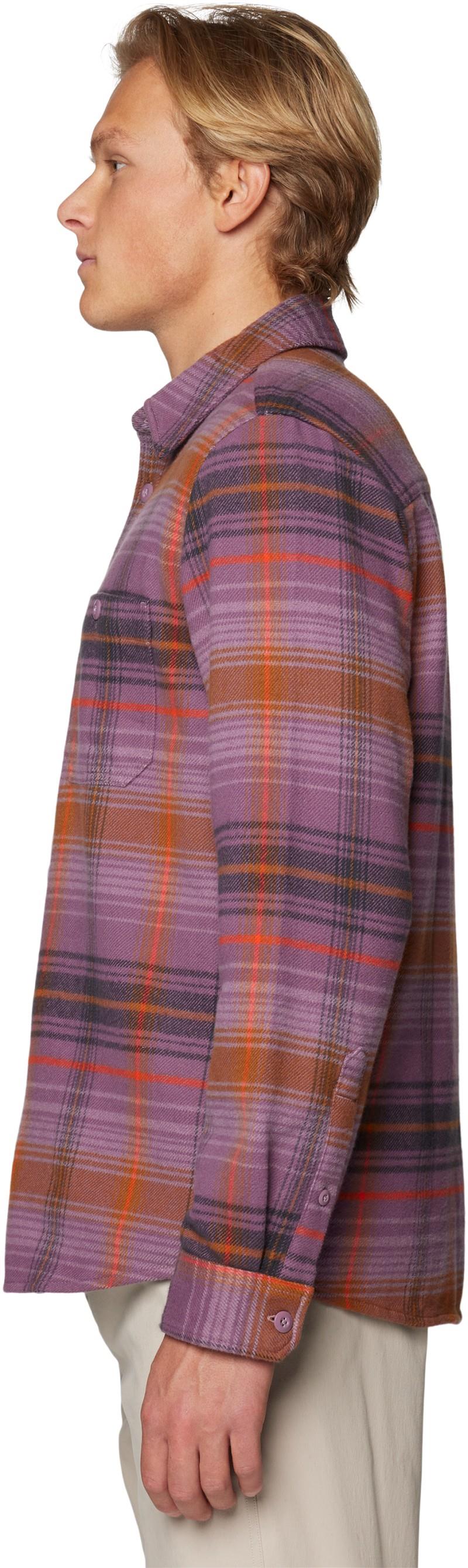 Plusher LS Flannel - Mens - dark daze wyoming plaid 1
