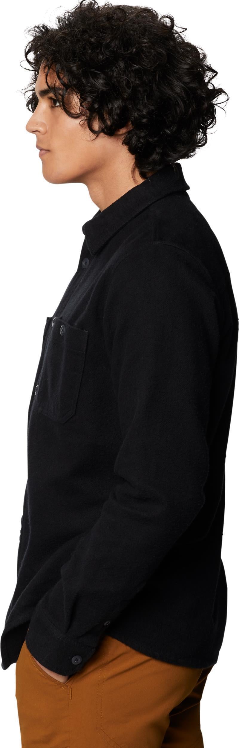 Plusher LS Shirt - Mens - Black 4
