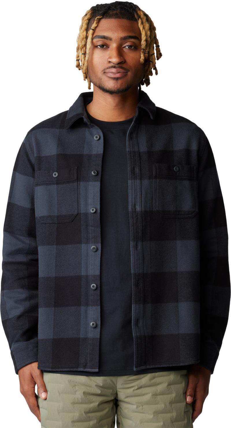Plusher LS Shirt - Mens - Black Tatanka Check Print 3