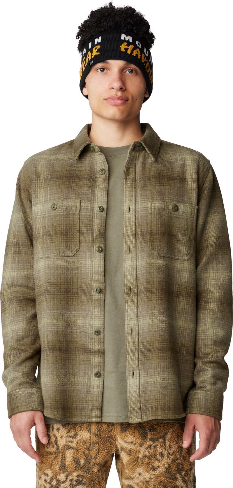 Plusher LS Shirt - Mens - Dark Pine Ombre Buffalo Check Print 1
