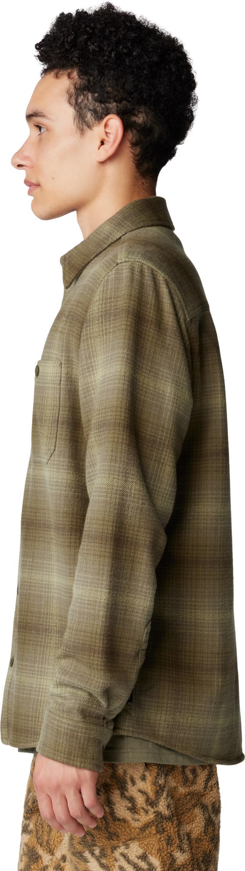 Plusher LS Shirt - Mens - Dark Pine Ombre Buffalo Check Print 6