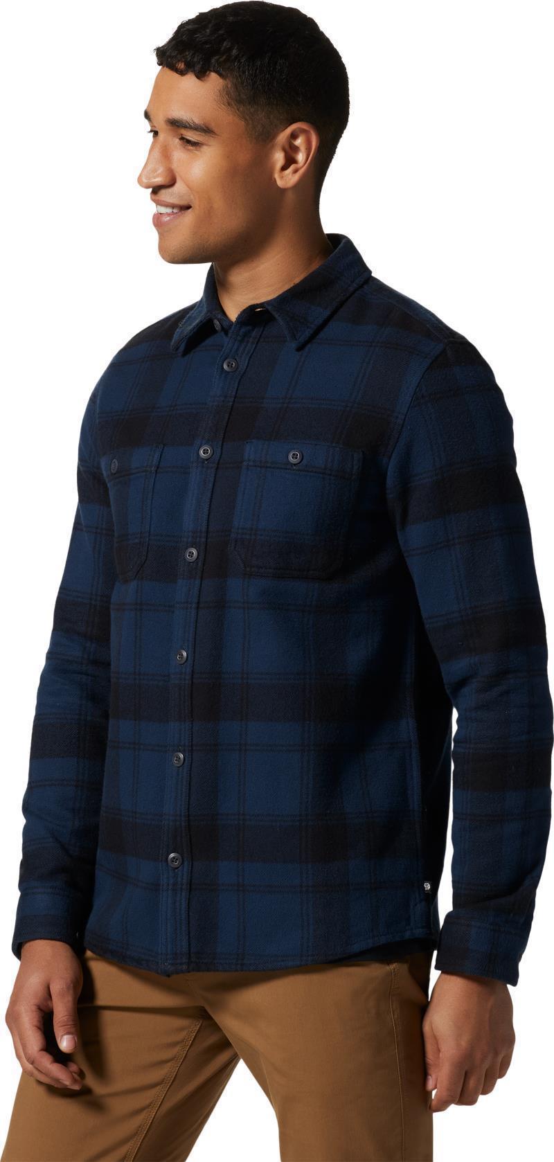 Plusher LS Shirt - Mens - Hardwear Navy 4