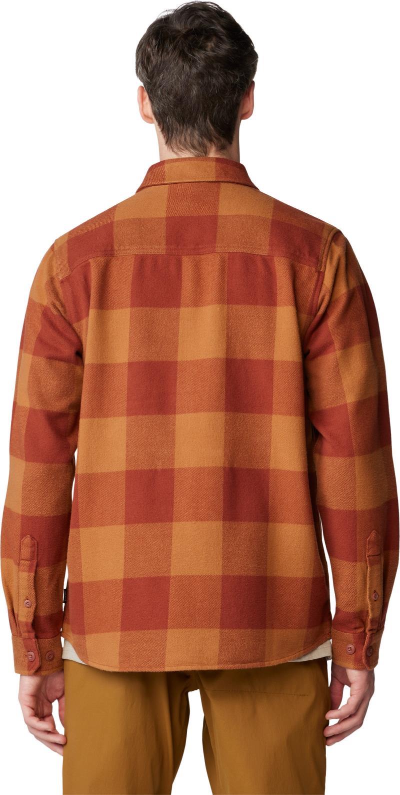 Plusher LS Shirt - Mens - Iron Oxide Tatanka Check Print 2