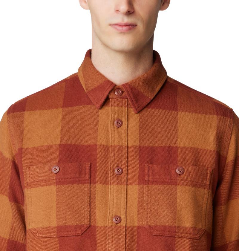 Plusher LS Shirt - Mens - Iron Oxide Tatanka Check Print 4