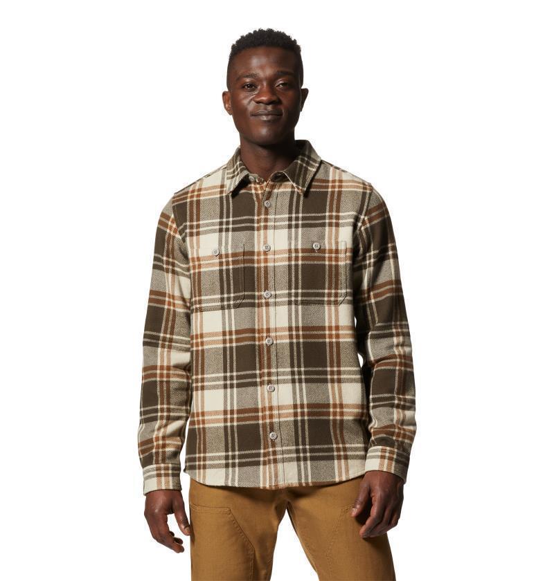 Plusher LS Shirt - Mens - Sandblast Bonfire Plaid 1