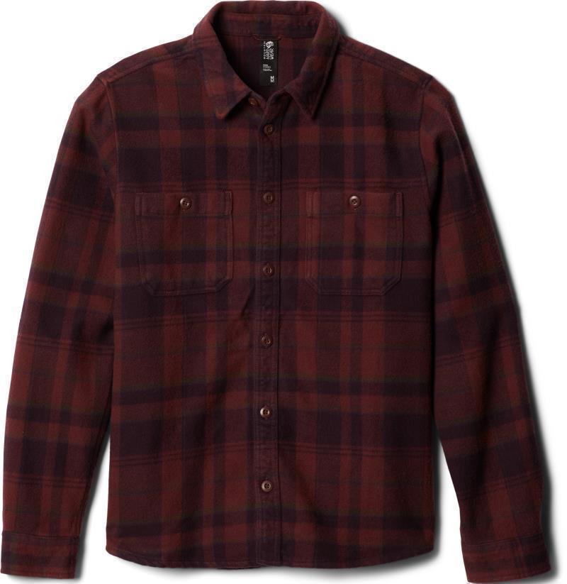 Plusher LS Shirt - Mens - Washed Raisin 1