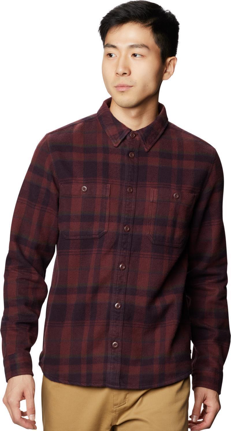Plusher LS Shirt - Mens - Washed Raisin 2