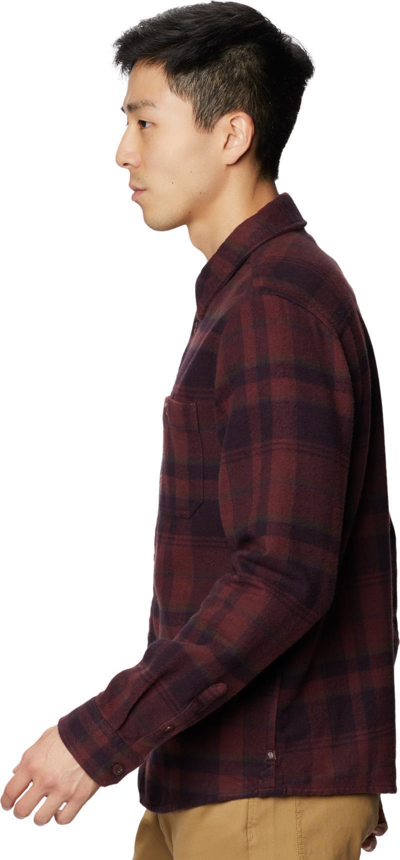 Plusher LS Shirt - Mens - Washed Raisin 4