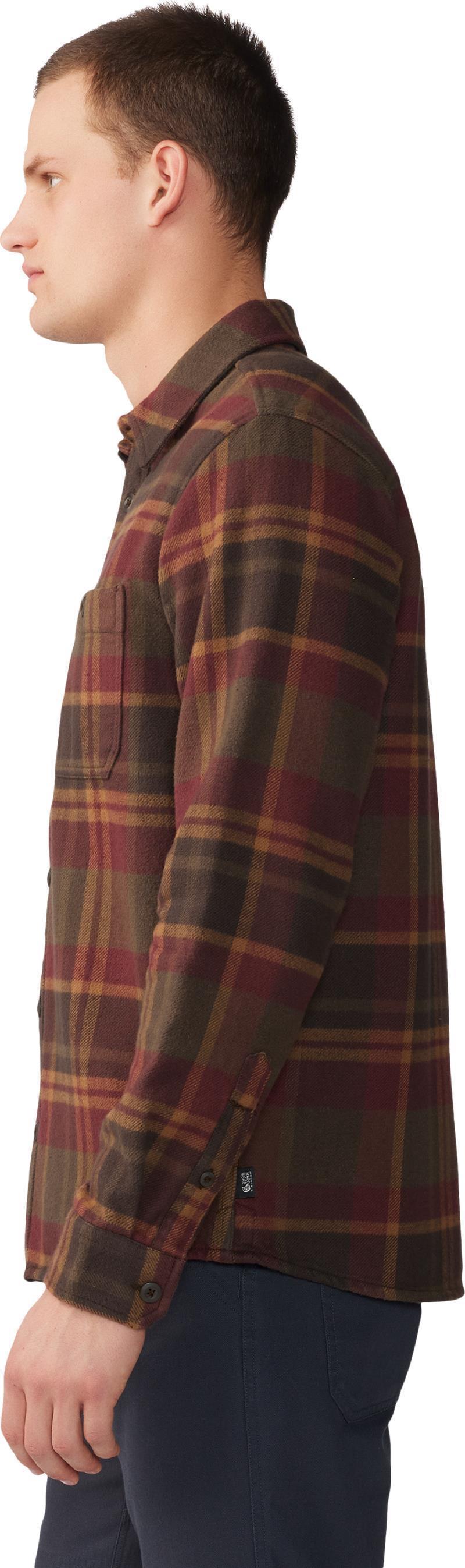 Plusher LS Shirt - Mens - Washed Raisin Amsterdam Plaid 3