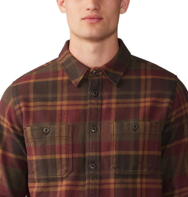 Plusher LS Shirt - Mens - Washed Raisin Amsterdam Plaid 6
