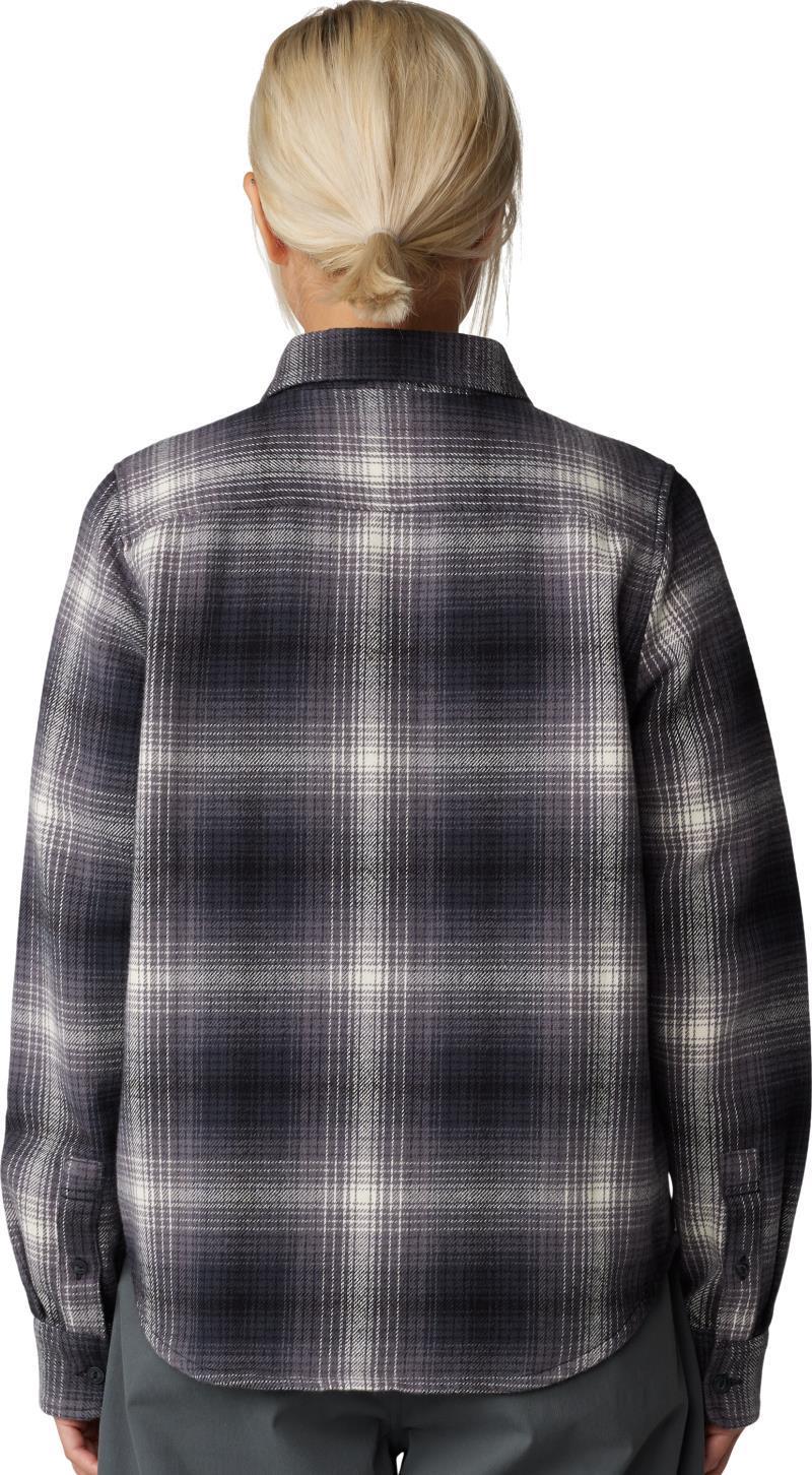 Plusher LS Shirt - Womens - Black Ombre Buffalo Check 4