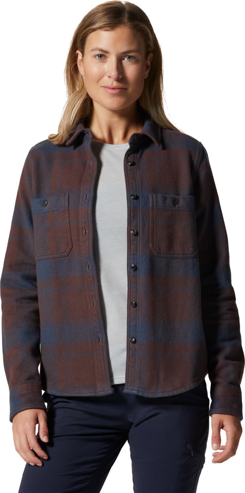 Plusher LS Shirt - Womens - Carob 1