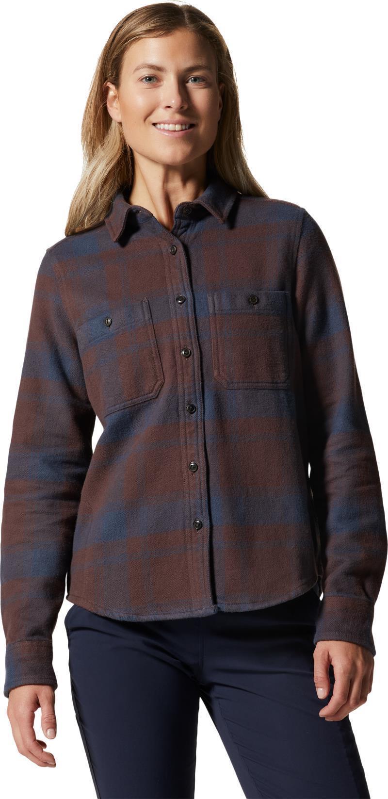 Plusher LS Shirt - Womens - Carob 2