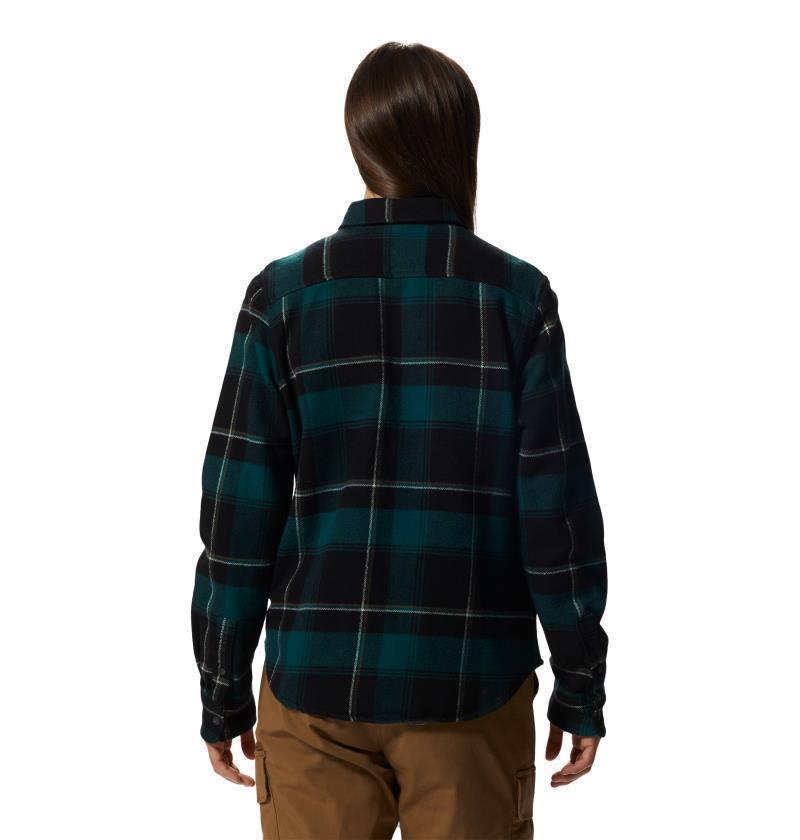 Plusher LS Shirt - Womens - Dark Marsh Tartan Plaid 2