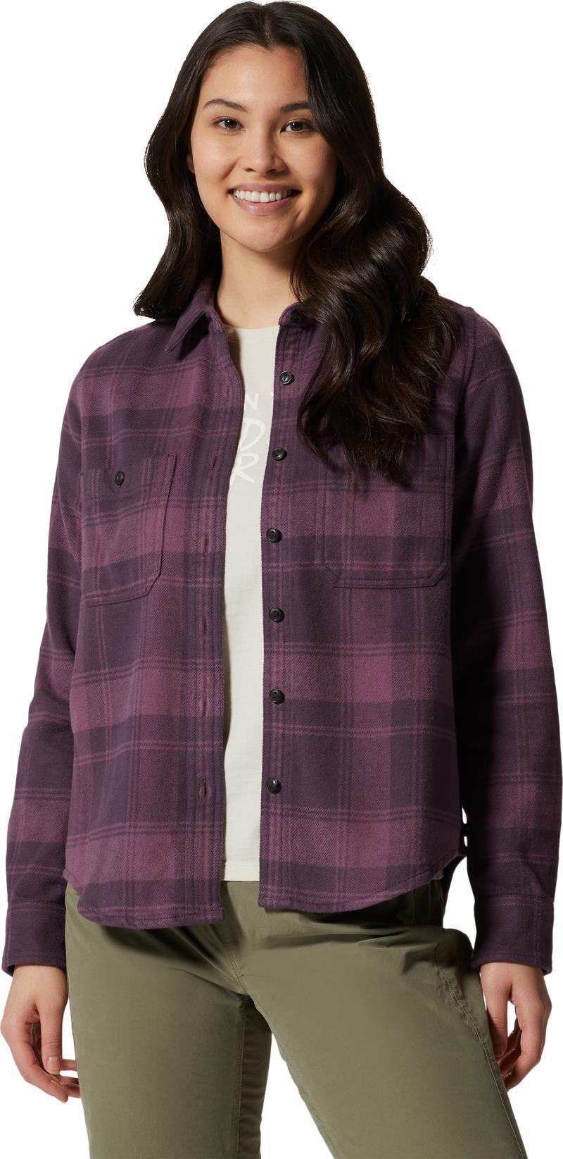 Plusher LS Shirt - Womens - Dusty Purple 2