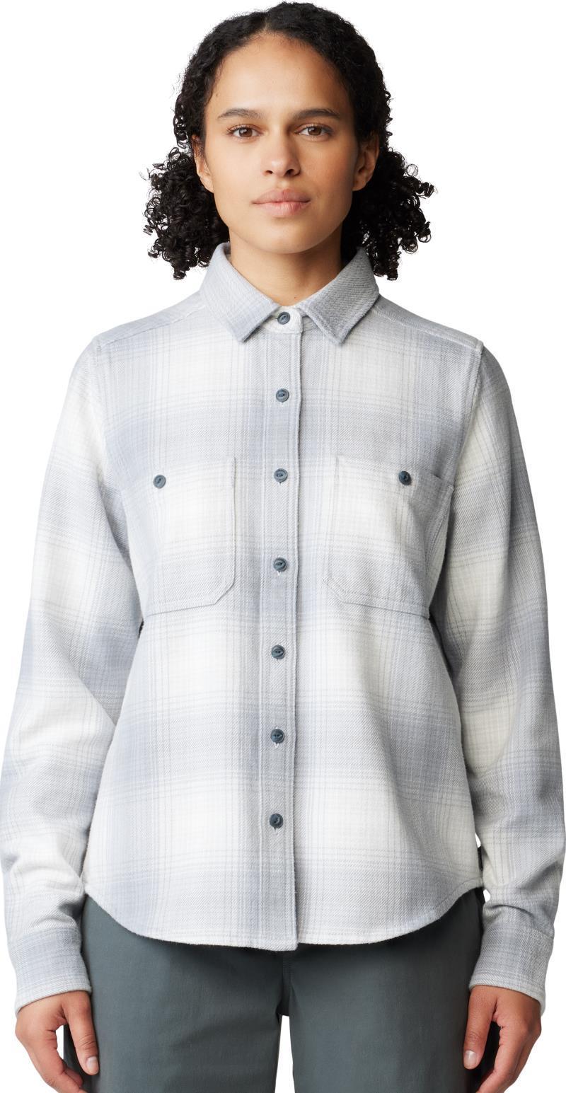 Plusher LS Shirt - Womens - Glacial Ombre Buffalo Check 1