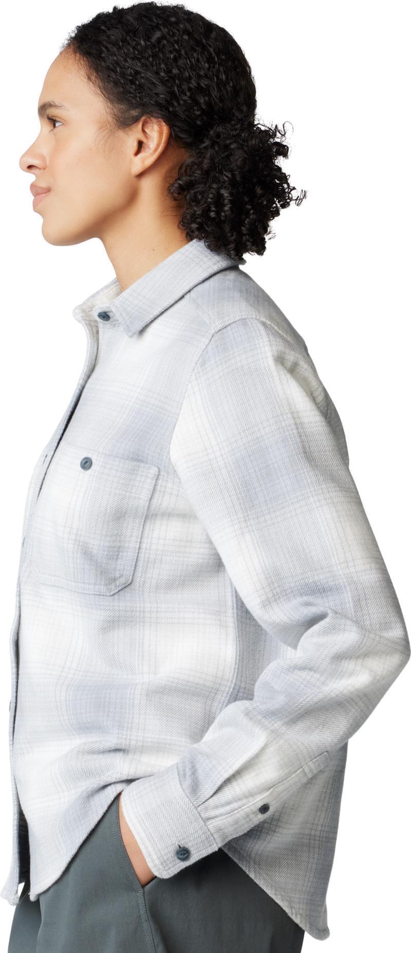 Plusher LS Shirt - Womens - Glacial Ombre Buffalo Check 2