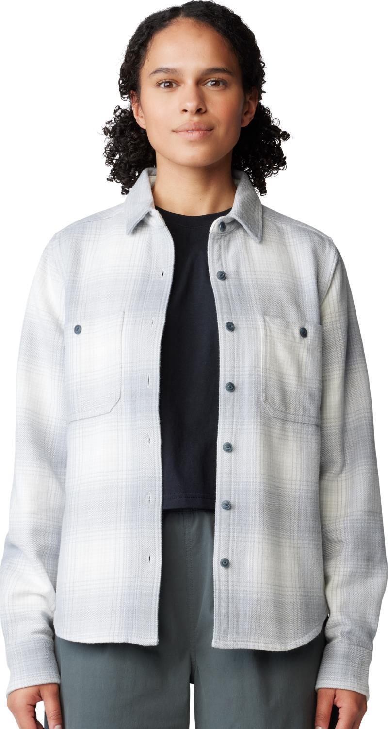 Plusher LS Shirt - Womens - Glacial Ombre Buffalo Check 3