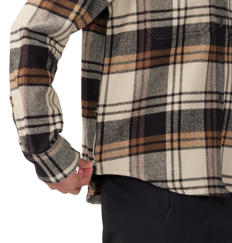 Plusher LS Shirt - Womens - Oyster Shell Plaid Print 7