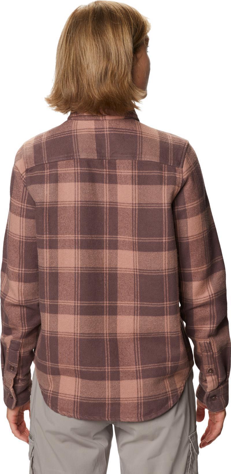 Plusher LS Shirt - Womens - Smoky Quartz 4