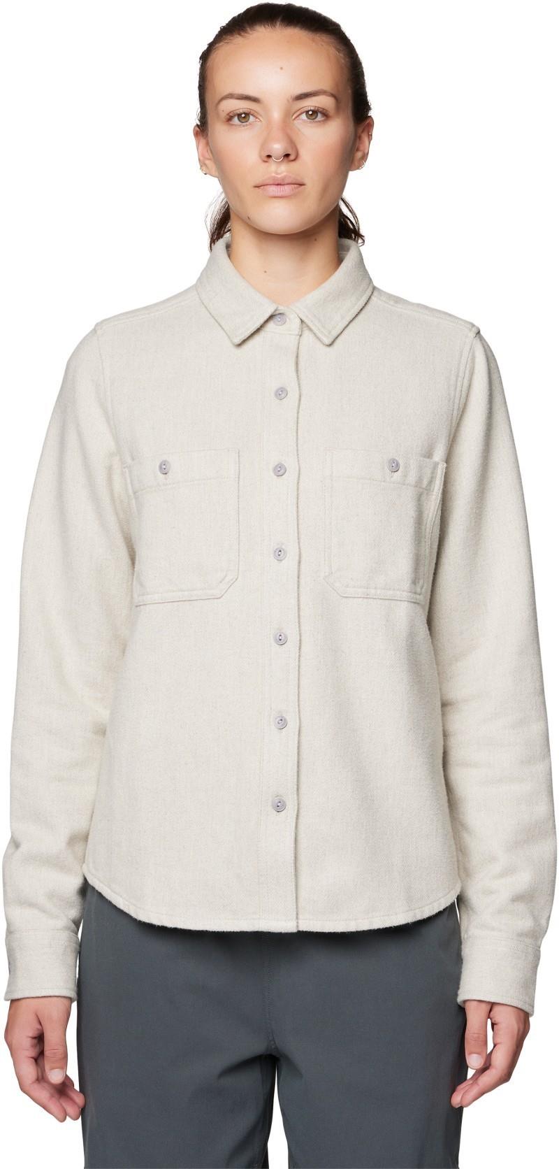 Plusher LS Shirt - Womens - stone heather 1