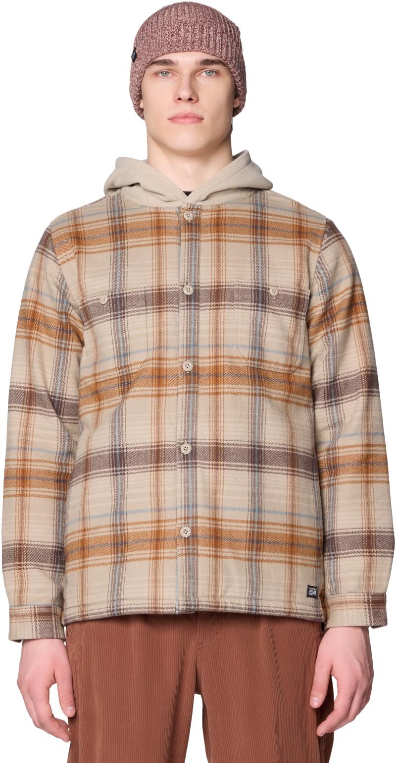 Plusher Microchill Lined Shacket - Mens - badlands wyoming plaid 1