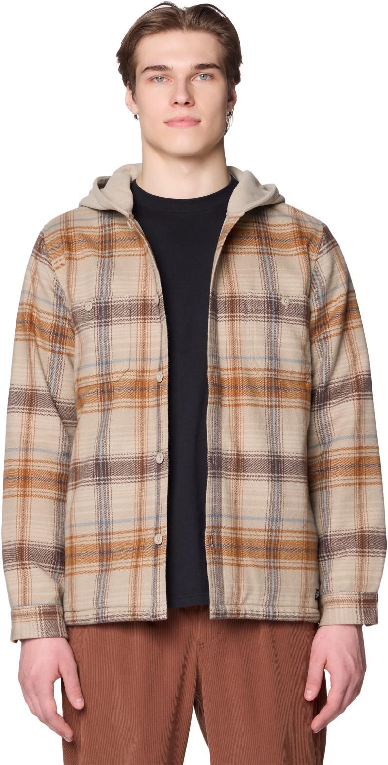 Plusher Microchill Lined Shacket - Mens - badlands wyoming plaid 1