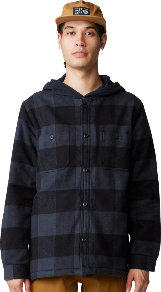 Plusher Microchill Lined Shirt - Mens - Black Tatanka Check Print 1