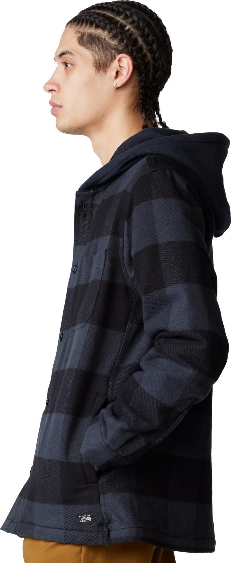 Plusher Microchill Lined Shirt - Mens - Black Tatanka Check Print 2