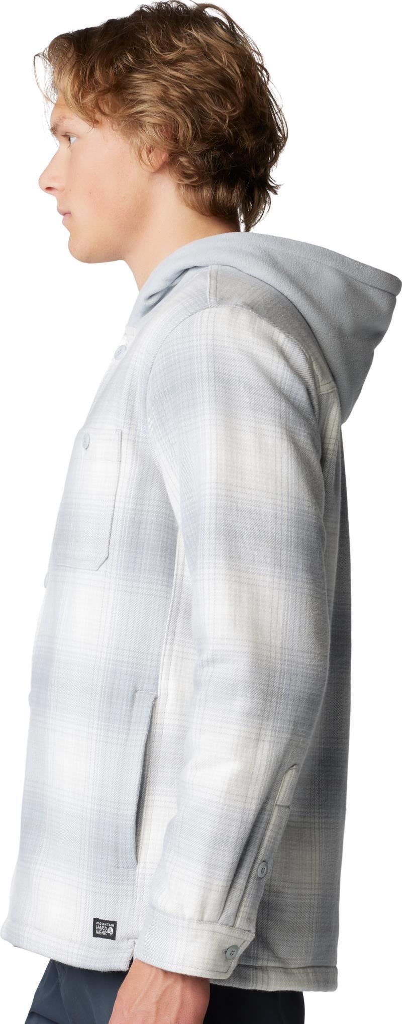 Plusher Microchill Lined Shirt - Mens - Glacial Ombre Buffalo Check Print 2