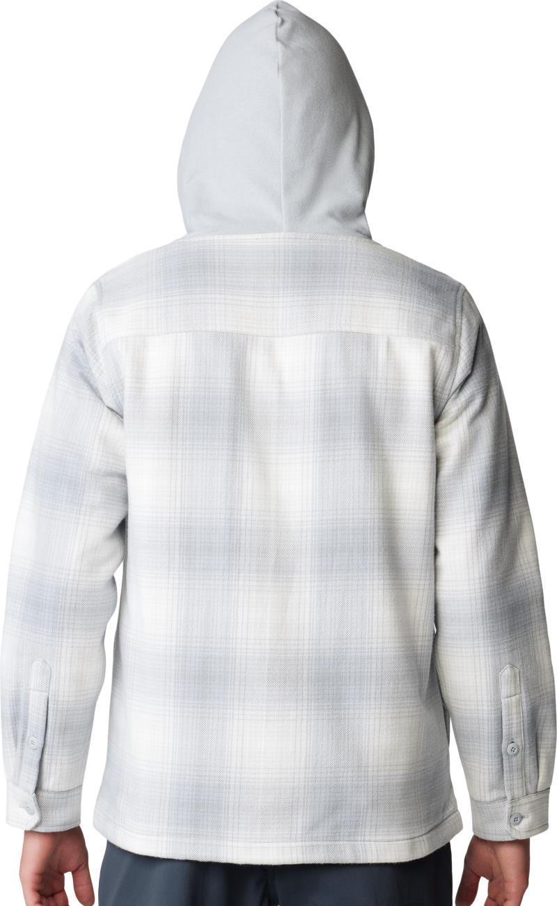 Plusher Microchill Lined Shirt - Mens - Glacial Ombre Buffalo Check Print 4