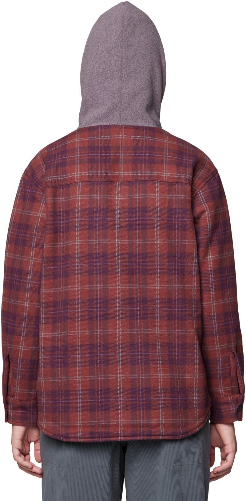 Plusher Microchill Lined Shirt - Womens - blackberry tartan plaid 1