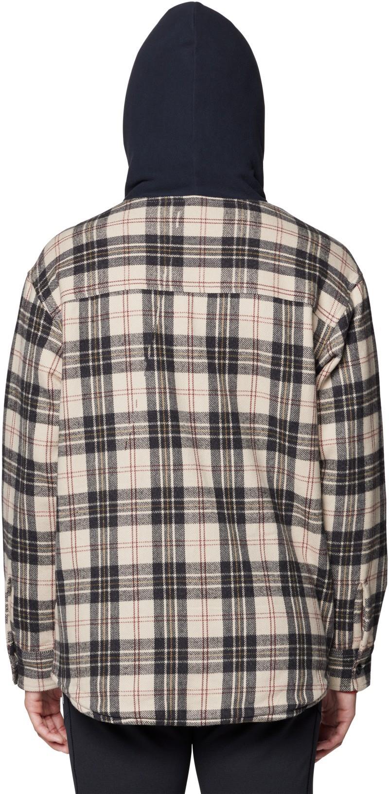 Plusher Microchill Lined Shirt - Womens - fossil tartan plaid 1